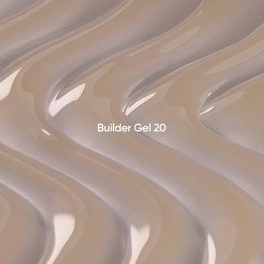 NAILSOFTHEDAY Builder Gel 20 — gel nude arena para extensiones de uñas, 30 ml
