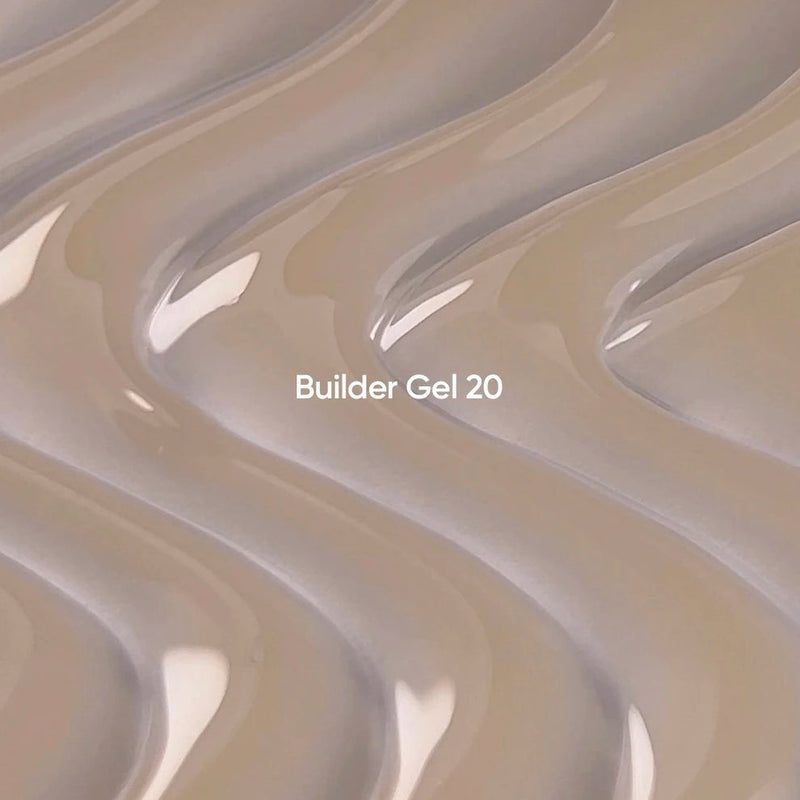 NAILSOFTHEDAY Builder Gel 20 — gel nude arena para extensiones de uñas, 30ml/15 ml