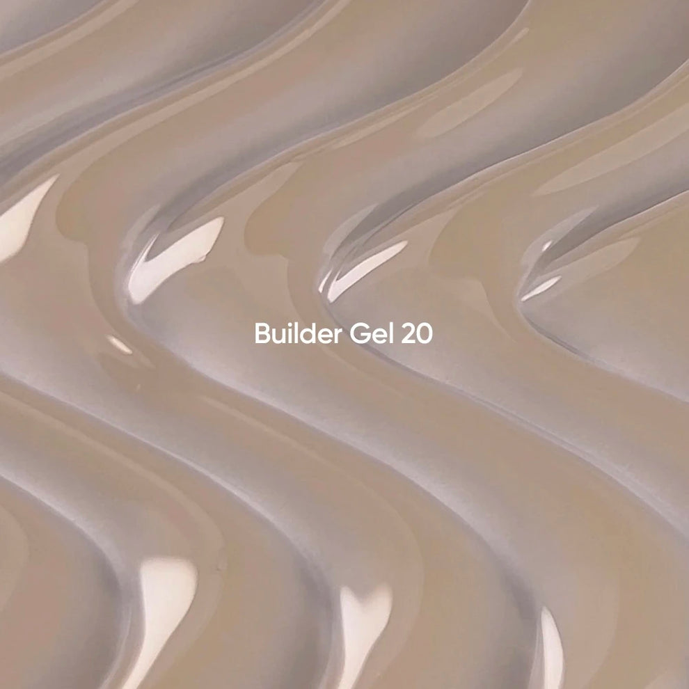 NAILSOFTHEDAY Builder Gel 20 — gel nude arena para extensiones de uñas, 15 ml