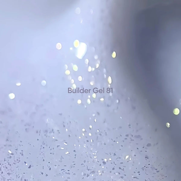 NAILSOFTHEDAY Builder Gel 81 — gel constructor lechoso con shimmer, 15 ml