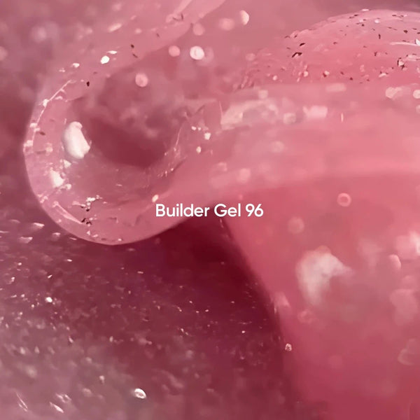 NAILSOFTHEDAY Builder Gel 96 — builder gel reflectante rosa, 15 ml