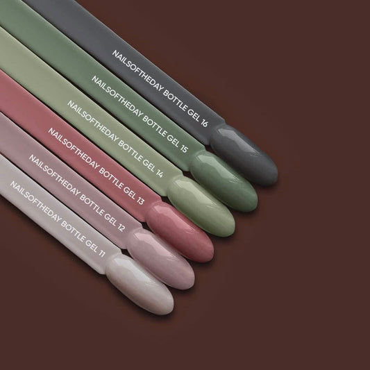 NAILSOFTHEDAY Botella gel 15 — gel ultrafuerte para uñas, 10 ml