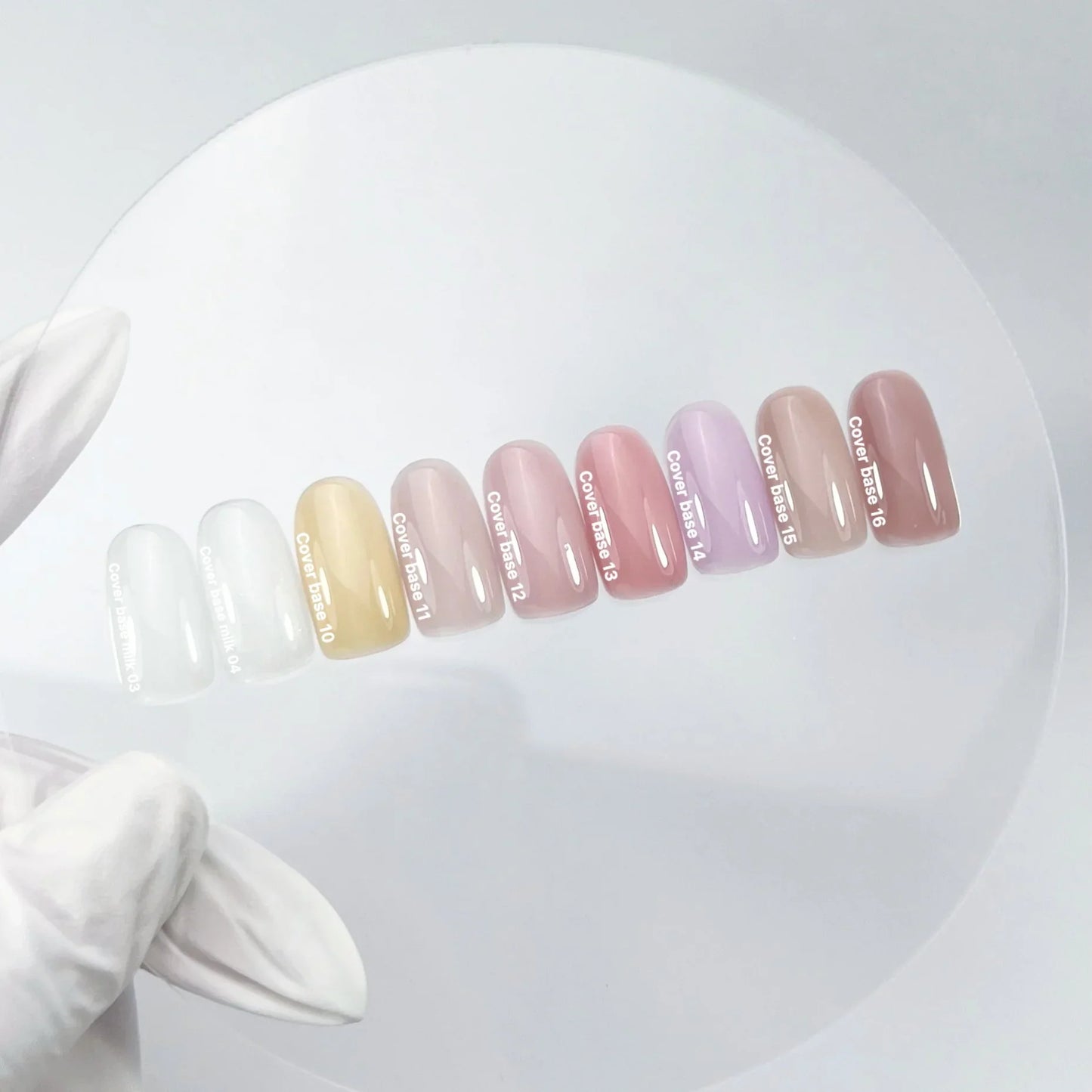 Nailsoftheday Cover base NEW Formula 10 — base de camuflaje melocotón para uñas, 30 ml.