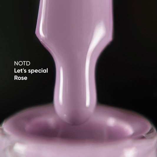 NAILSOFTHEDAY Let's Special Rose — esmalte de uñas en gel rosa polvoriento que cubre una capa, 10 ml