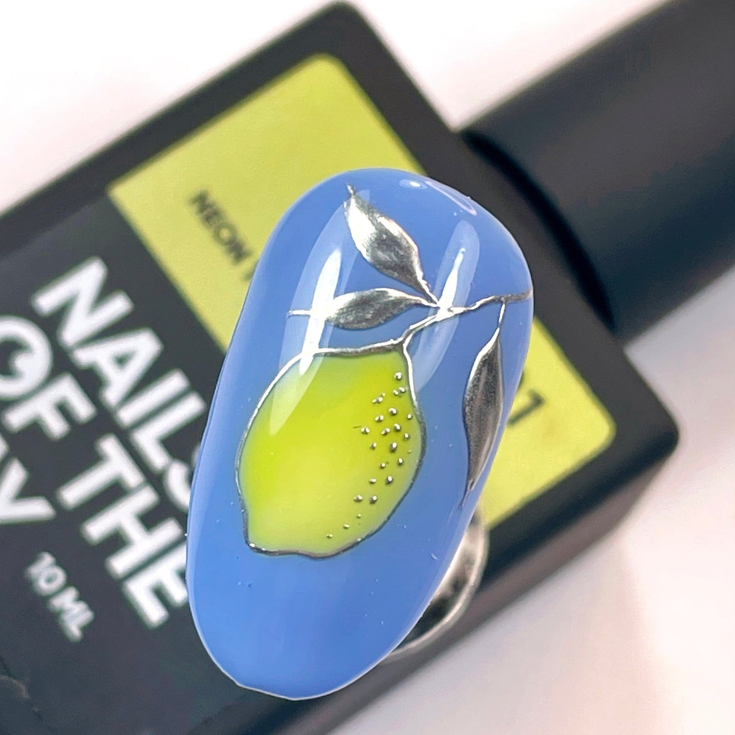 NAILSOFTHEDAY Pintura metálica: pintura en gel metálica, 5 ml