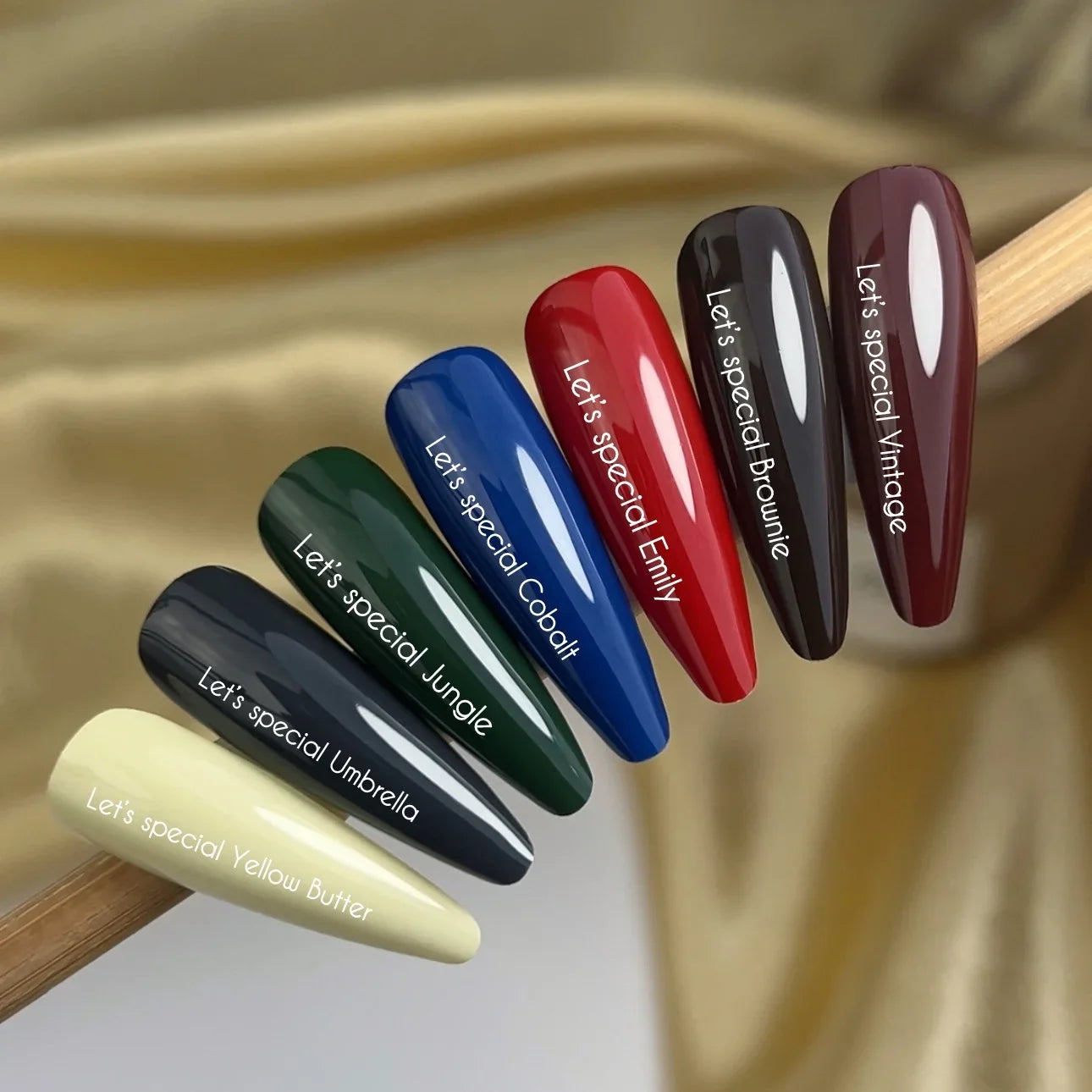 NAILSOFTHEDAY Let's Special Emily - Esmalte de uñas en gel de una capa de color rojo intenso, 10 ml