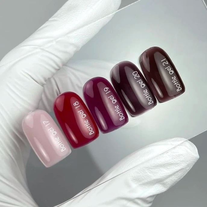 NAILSOFTHEDAY Bottle Gel 22 – Gel Extra Fuerte Frambuesa Oscuro, 10 ml