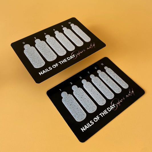 NAILSOFTHEDAY Wild Safari Leopard, forma de silicona;12 piezas/caja: moldes de silicona para formas superiores/leopardo (Tipo 13), 12 piezas en una caja de marca.