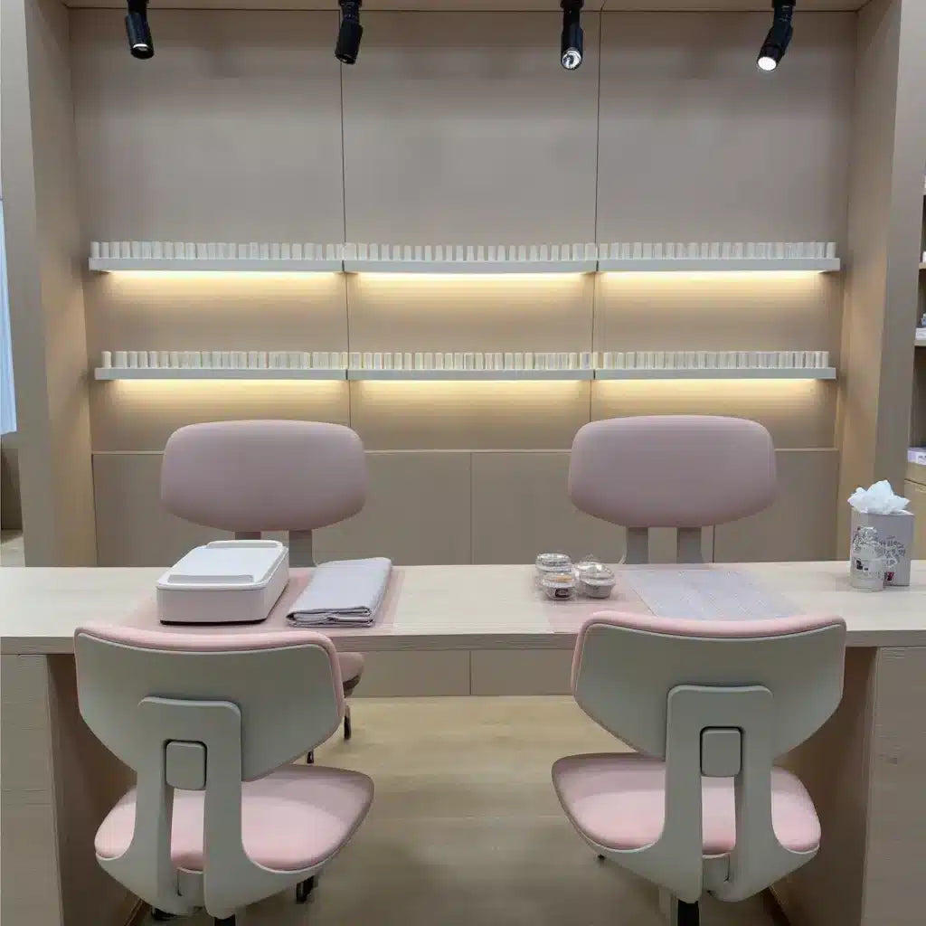 Silla de manicura “Pink Aura”