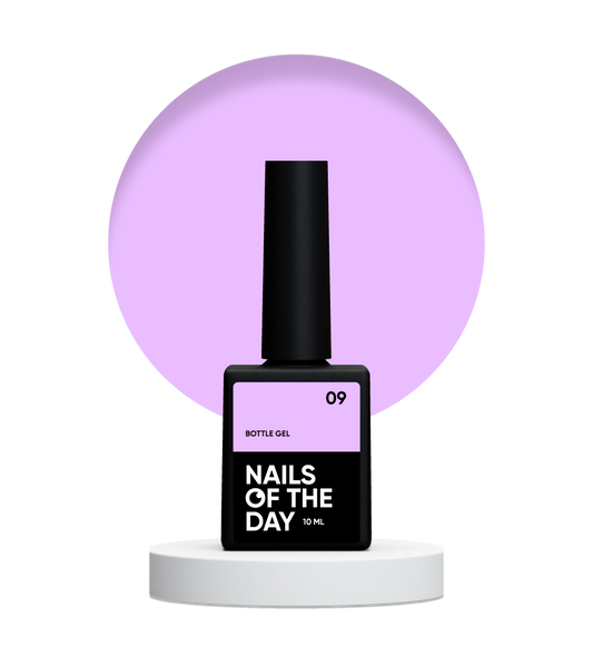 NAILSOFTHEDAY Botella gel 09 – gel ultra fuerte MISMA botella legendaria, 10 ml