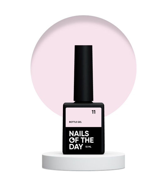 NAILSOFTHEDAY Botella de gel 11 — gel ultrafuerte para uñas, 10 ml