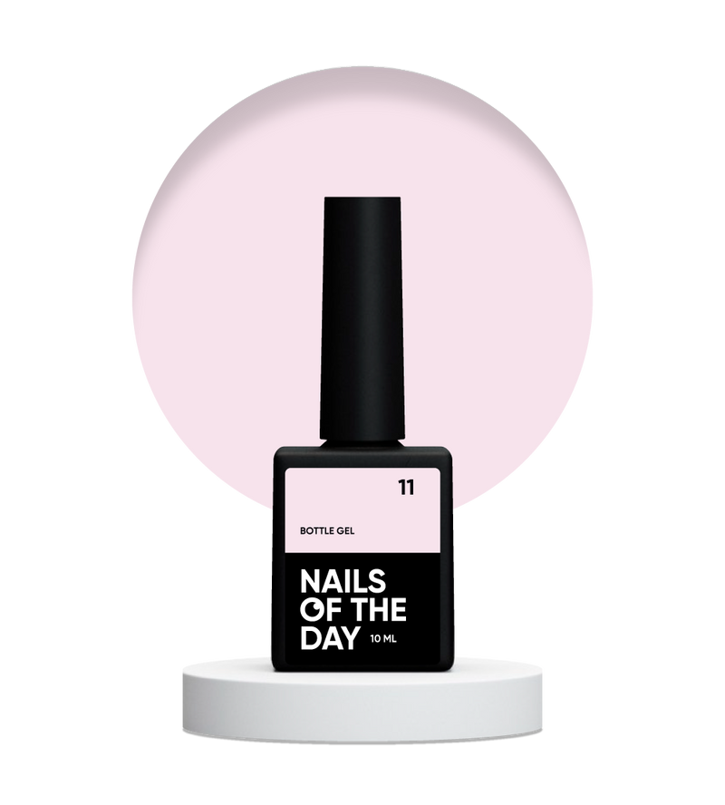 NAILSOFTHEDAY Bottle gel 11 — gel ultrafuerte para uñas, 10 ml