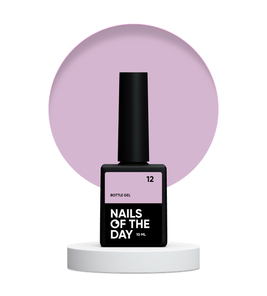 NAILSOFTHEDAY Botella de gel 12 — gel de uñas ultrafuerte, 10 ml