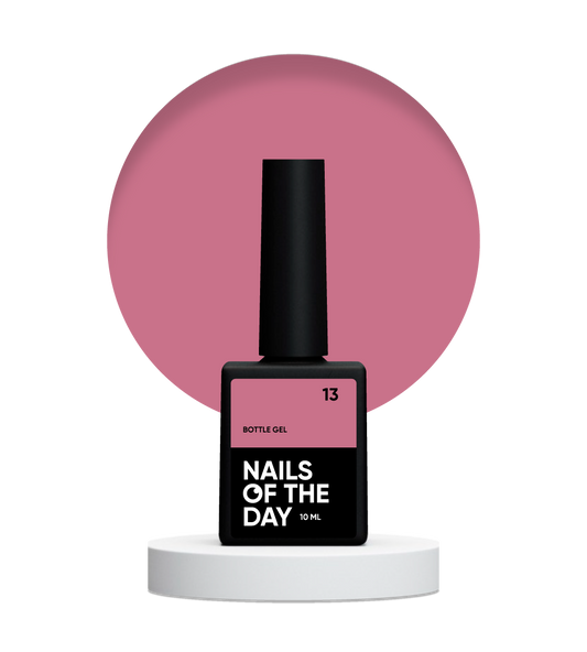 NAILSOFTHEDAY Botella de gel 13 — gel de uñas ultrafuerte, 10 ml