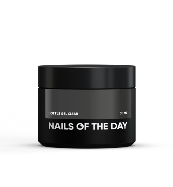 NAILSOFTHEDAY Bottle gel clear – gel transparente ultrafuerte, 30 ml