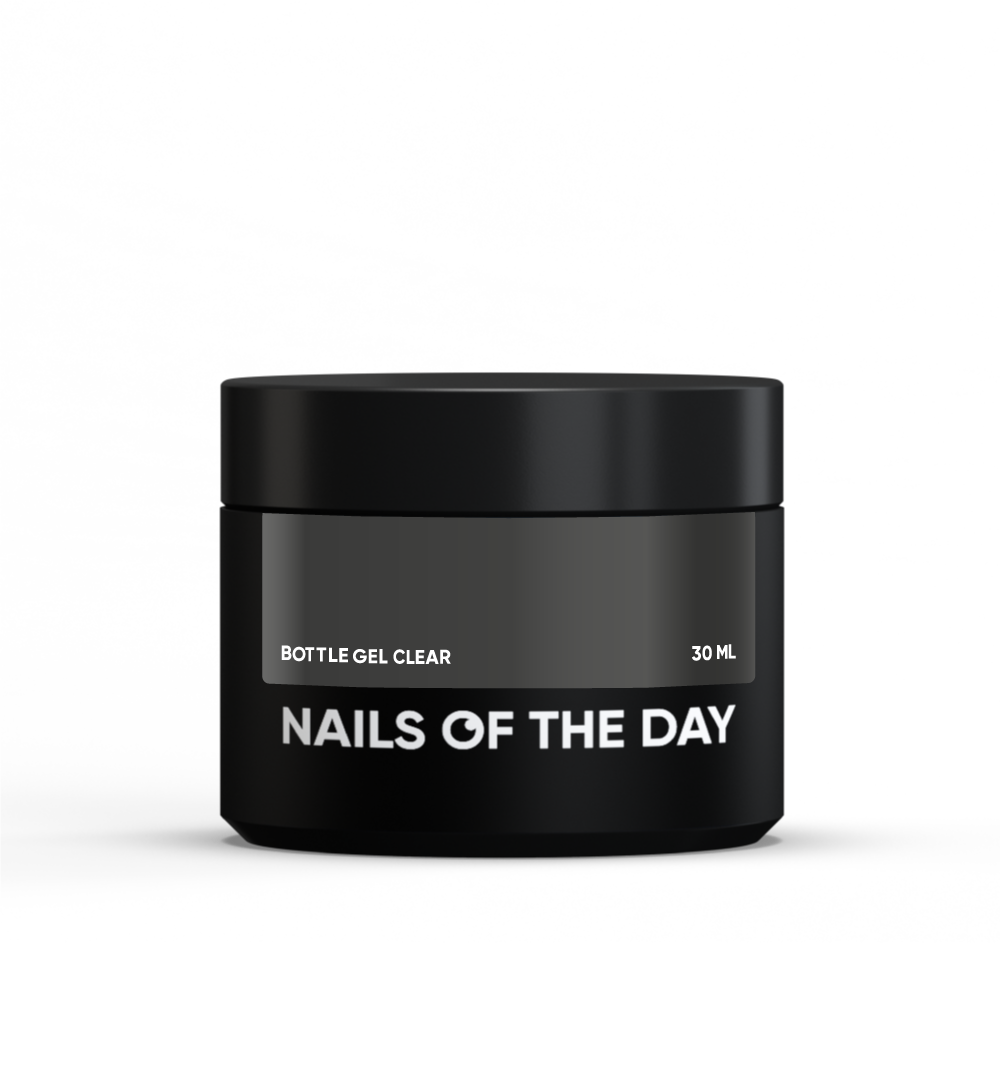 NAILSOFTHEDAY Frasco de gel transparente – gel transparente ultrafuerte, 30 ml