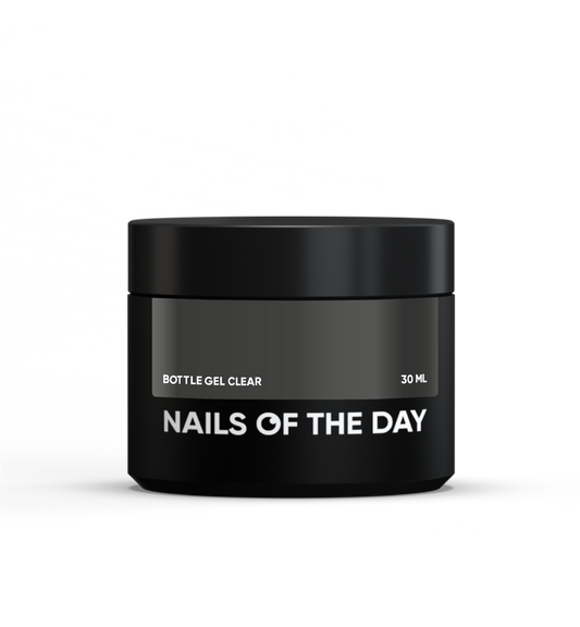 NAILSOFTHEDAY Frasco de gel transparente – gel transparente ultrafuerte, 30 ml