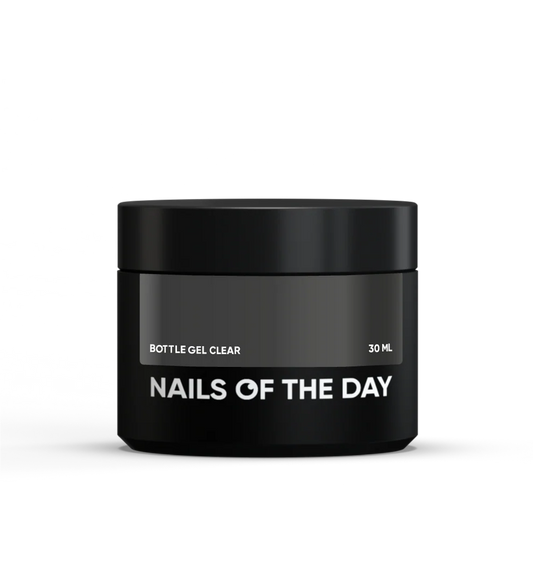 NAILSOFTHEDAY Bottle gel tclear – gel transparente ultrafuerte, 30 ml