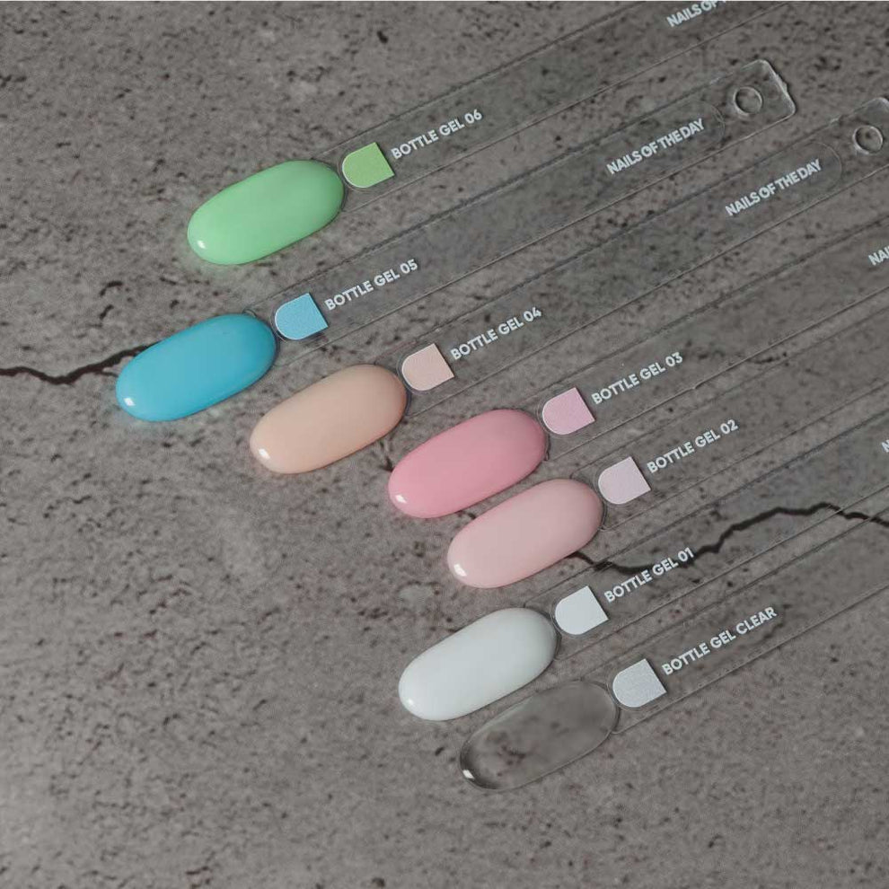 NAILSOFTHEDAY Bottle gel tclear – gel transparente ultrafuerte, 30 ml