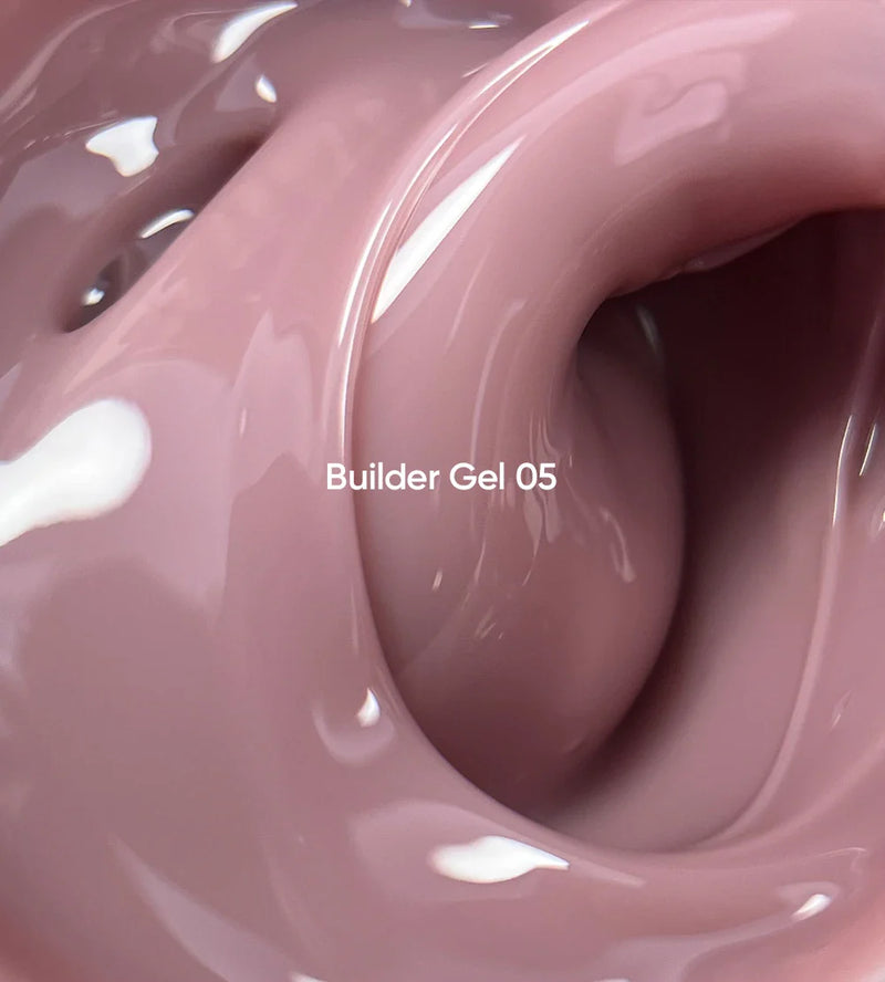 NAILSOFTHEDAY Builder Gel 05 — gel nude para extensiones de uñas, 15ml-30 ml