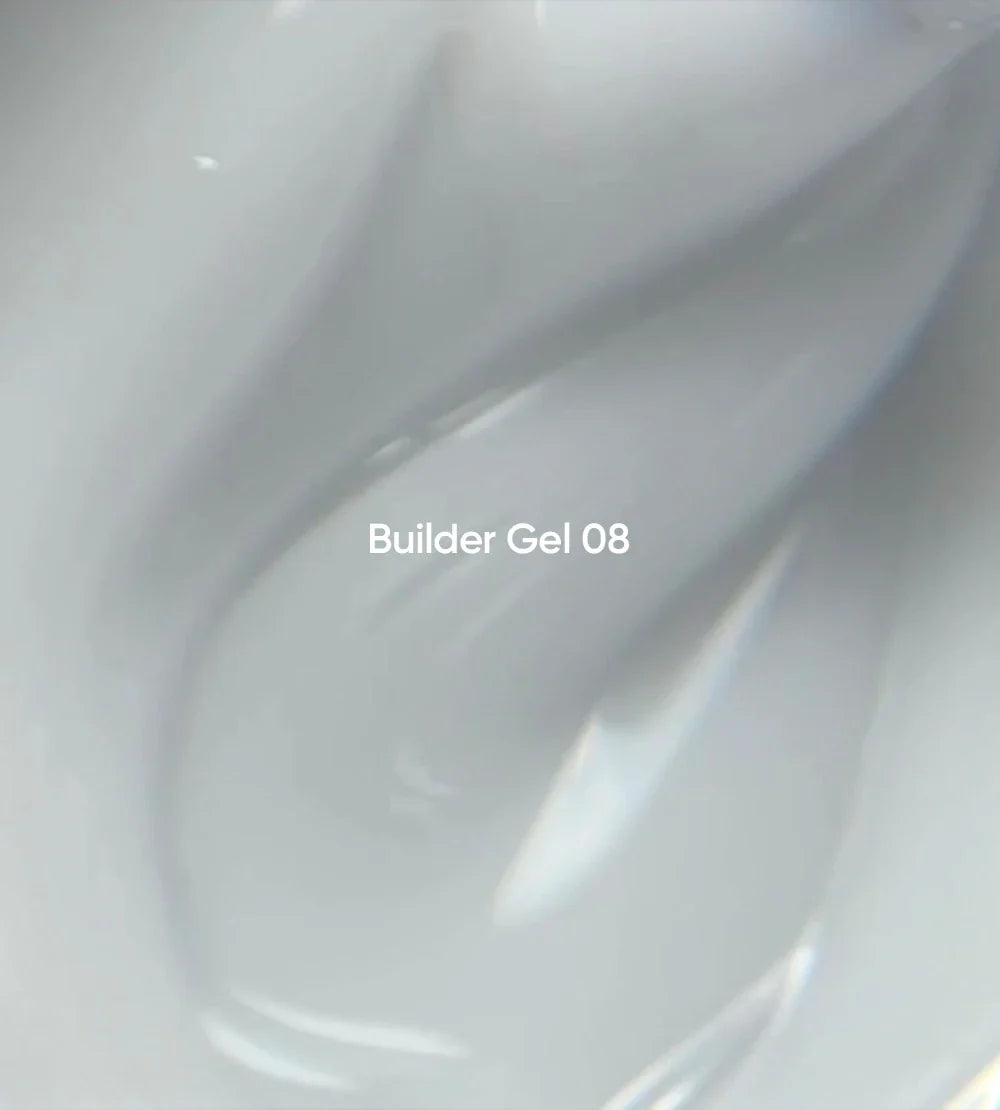 NAILSOFTHEDAY Builder Gel 08 — gel lechoso para extensiones de uñas, 15ml-30 ml