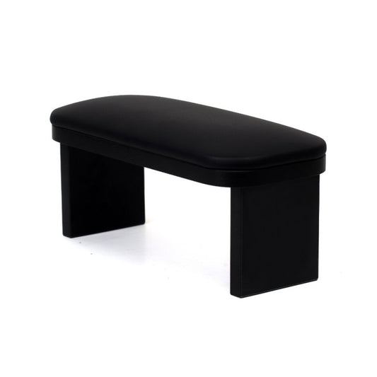 Reposamanos Teri Black Patas Madera