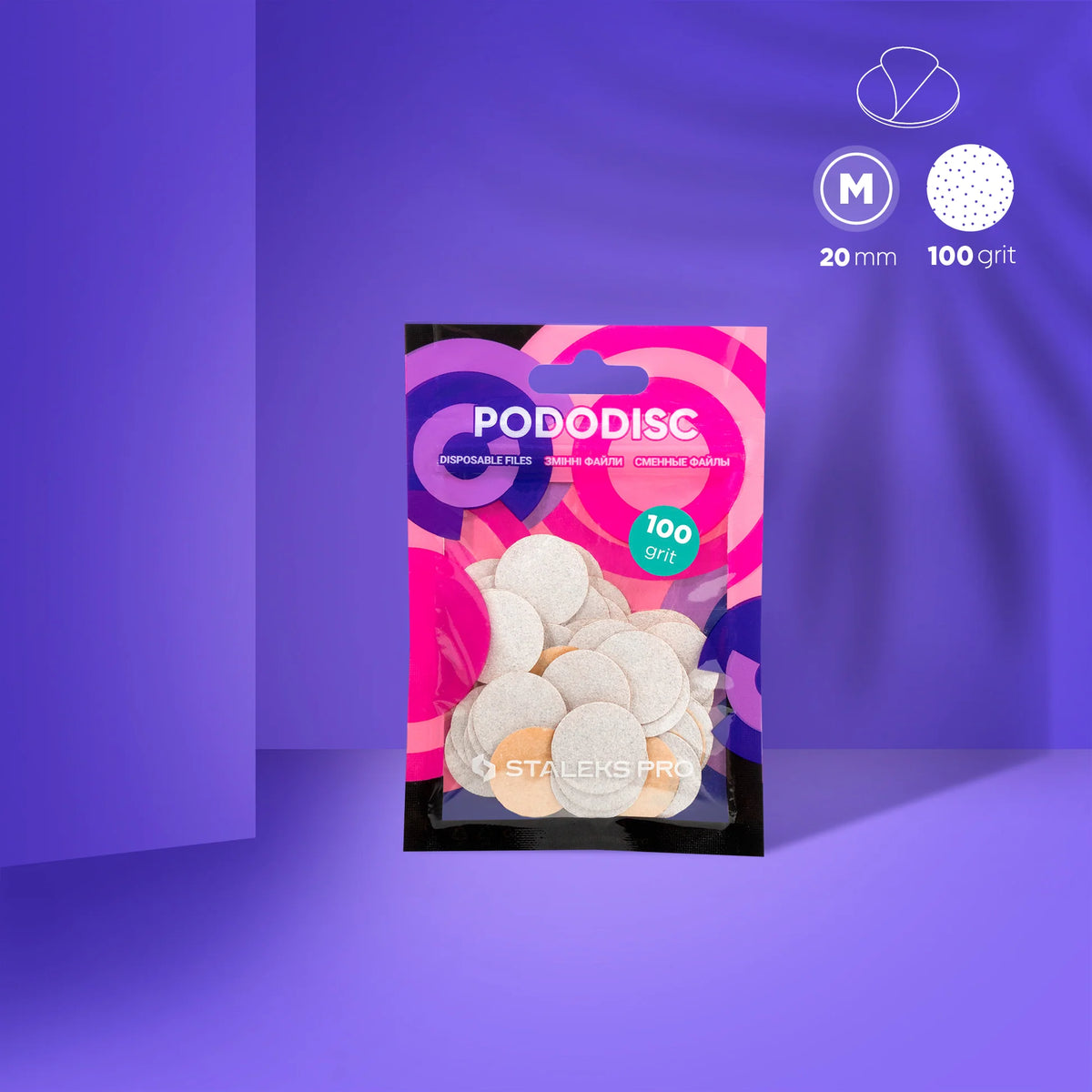 STALEKS EXPERT PODODISC M (50 pcs)