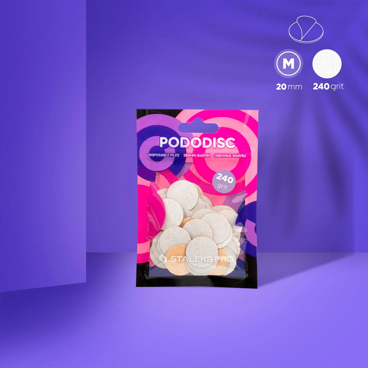 STALEKS EXPERT PODODISC M (50 pcs)