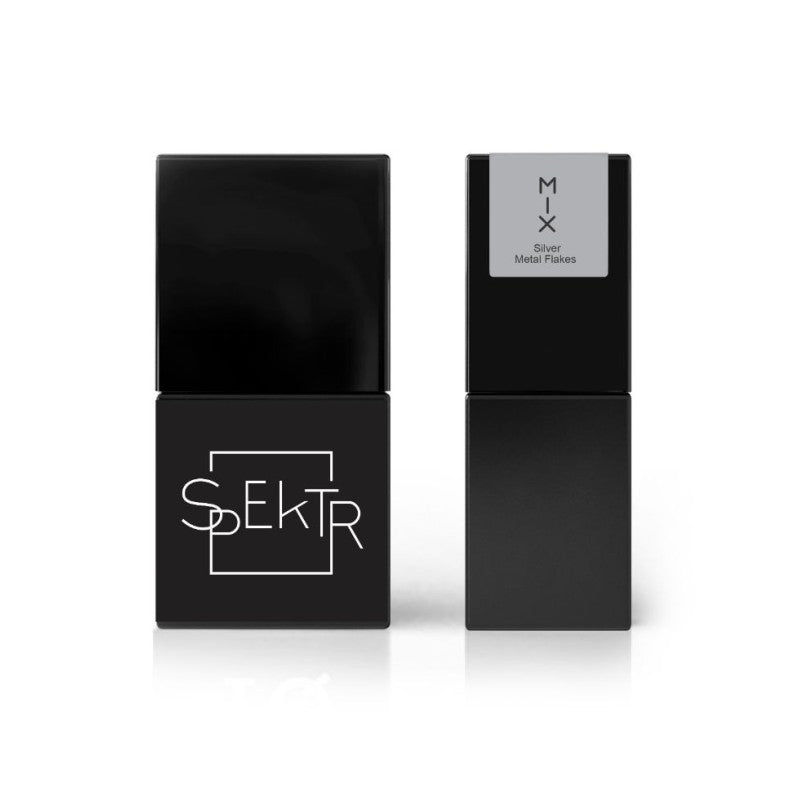 Spektr Gel Polish MIX *106 Silver metal flakes 10ml